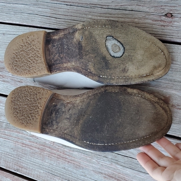 Brunello Cucinelli Vintage Y2K Loafer Women Leather Flats shoes sz 38.5/8.5 - Picture 8 of 13